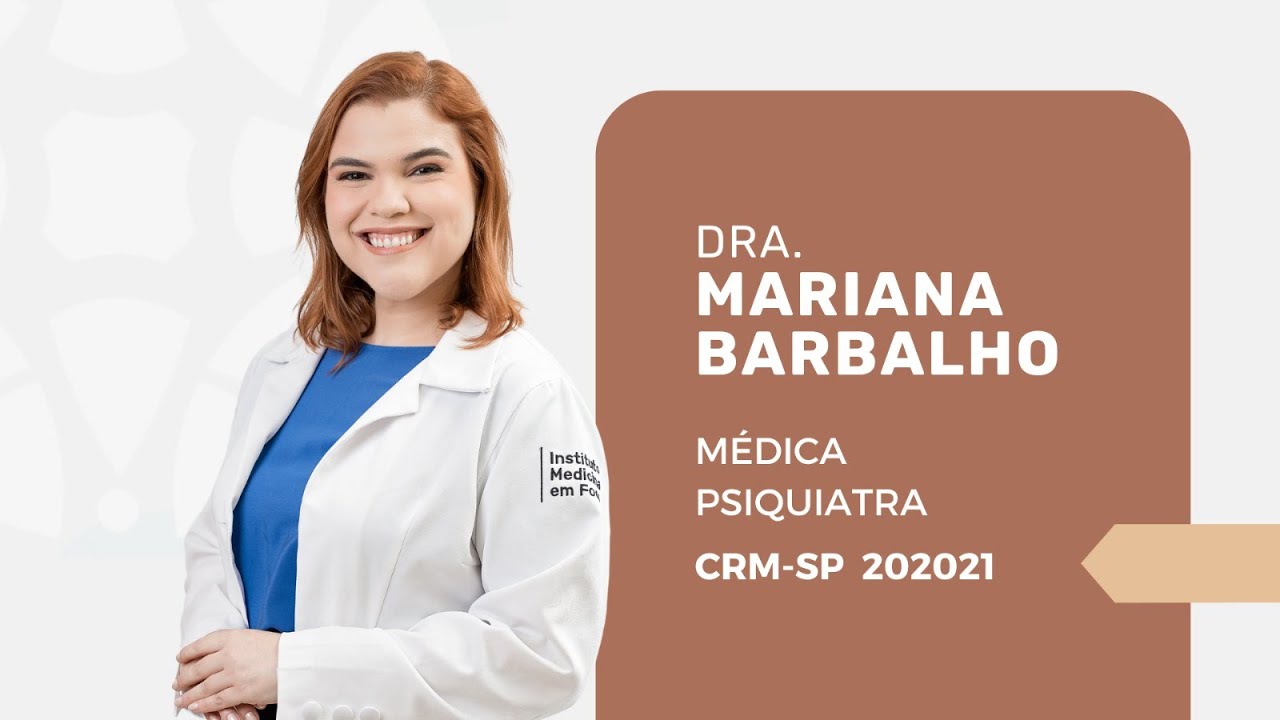 Dra. Mariana Barbalho é uma psiquiatra capaz de emitir laudo para cirurgia bariátrica.