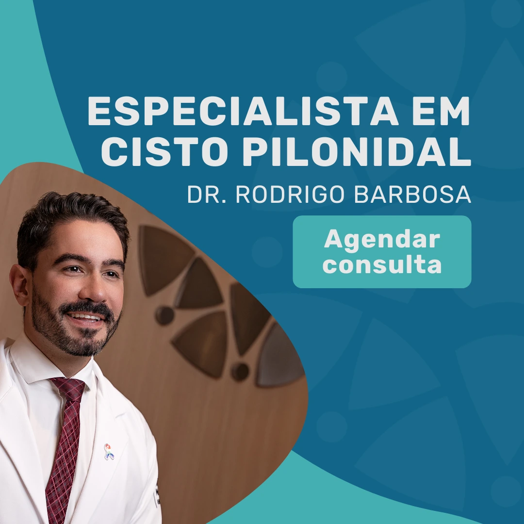 Especialista para realizar o Tratamento para Cisto Pilonidal, excisão com ferida aberta