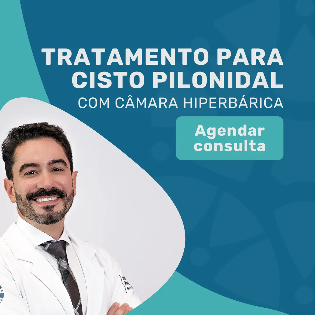 Faça o seu tratamento para cisto pilonidal com câmara hiperbárica com o Dr. Rodrigo Barbosa