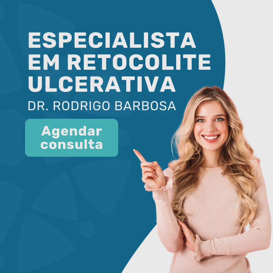 Especialista em Retocolite Ulcerativa, Dr. Rodrigo Barbosa irá te auxiliar no tratamento da retocolite ulcerativa com probióticos