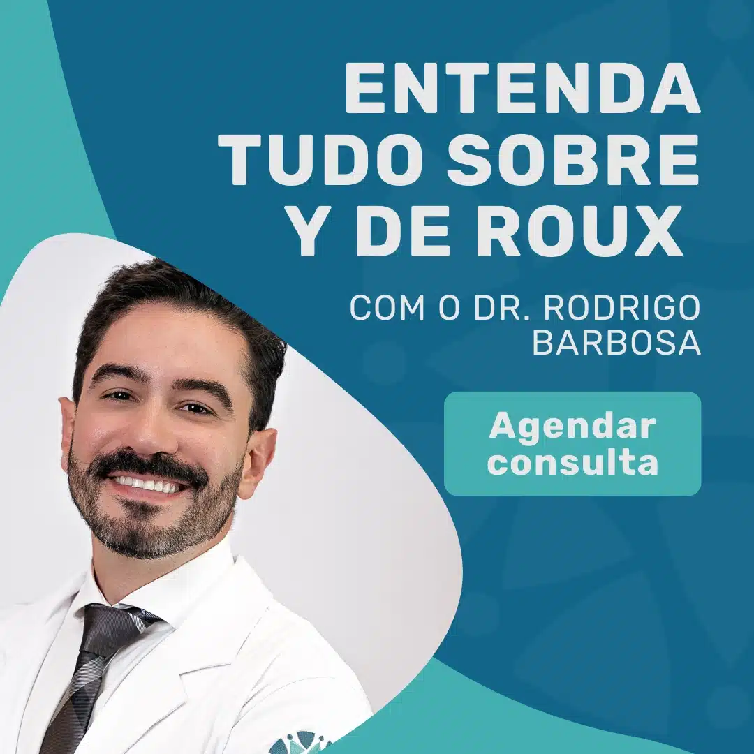 Y de Roux: o que é, origem e por que é usado em cirurgias 2 Entre em contato para agendar sua consulta com Dr. Rodrigo Barbosa, cirurgião bariátrico em São Paulo, para saber tudo sobre Y de Roux