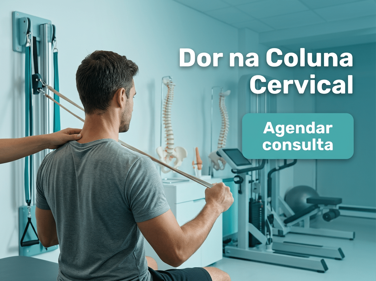 Dor na coluna cervical: voltar à rotina ou esperar? 2 Ortopedista avalia mobilidade do pescoço do paciente em consultório.