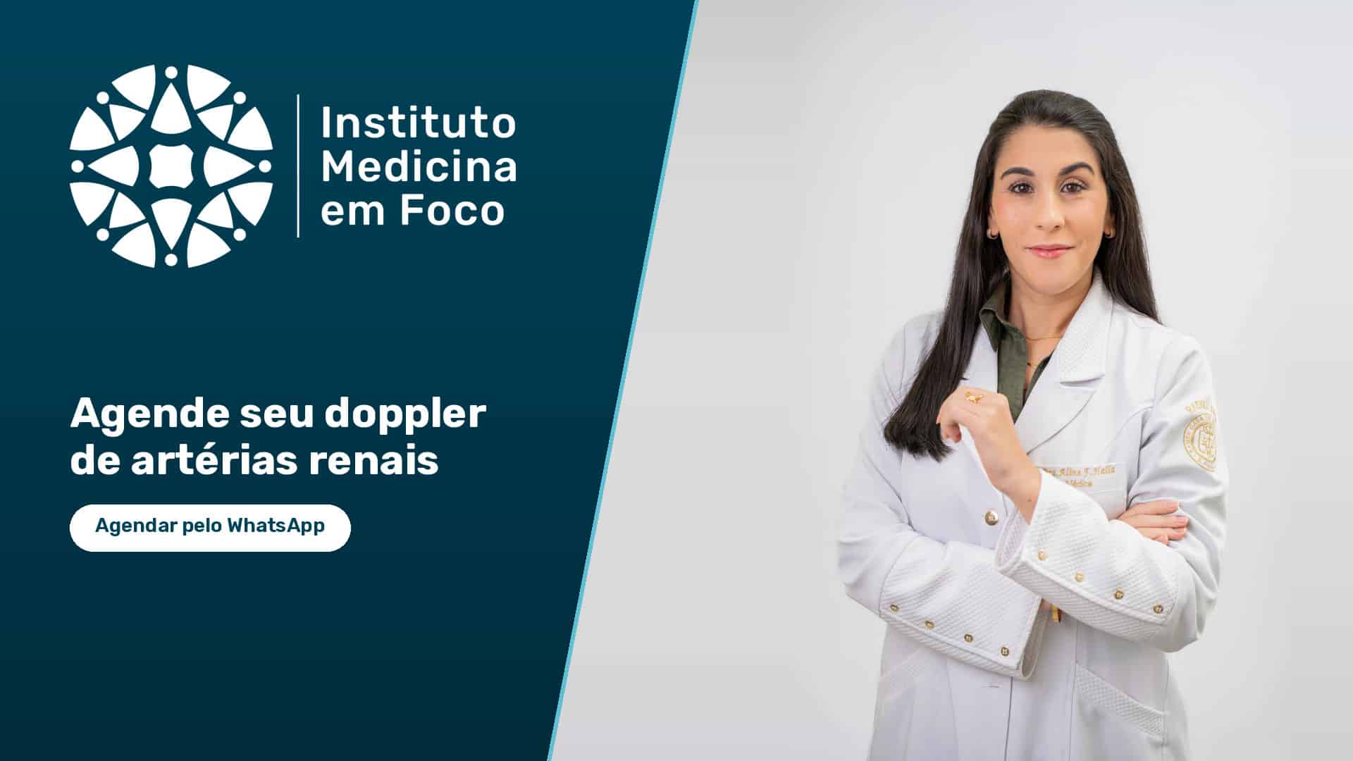 Doppler de artérias renais em São Paulo: preço e onde fazer 2 Agende seu doppler de artérias renais no Instituto Medicina em Foco