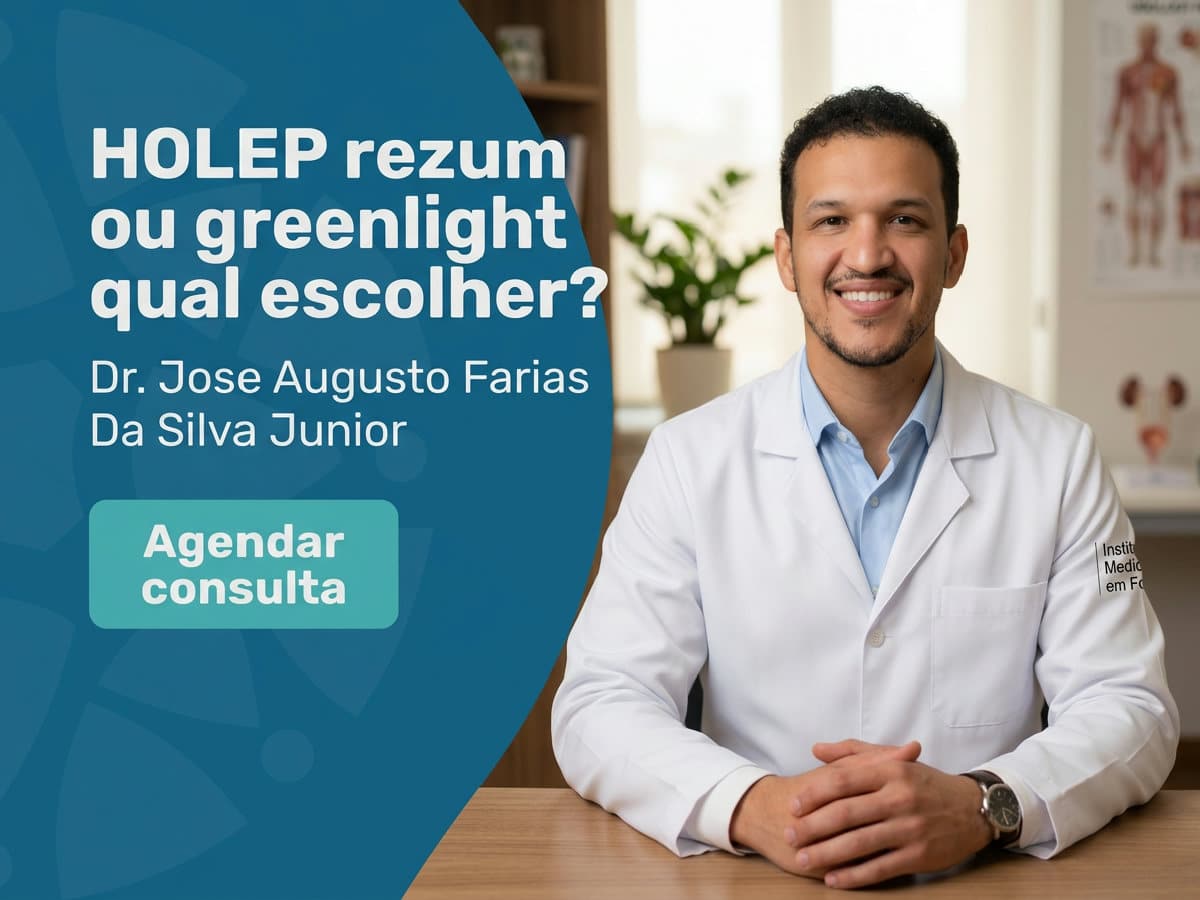 HOLEP, Rezum ou GreenLight: qual escolher 2 Imagem ilustrativa — HoLEP, Rezum ou GreenLight: qual escolher