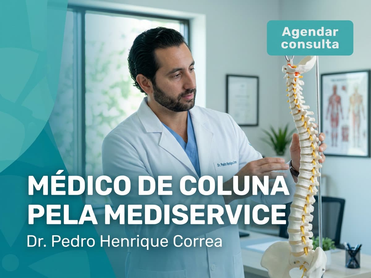 Médico de Coluna pela Mediservice em São Paulo 4 Dr. Pedro Henrique Correa em atendimento clínico — médico de coluna pela Mediservice