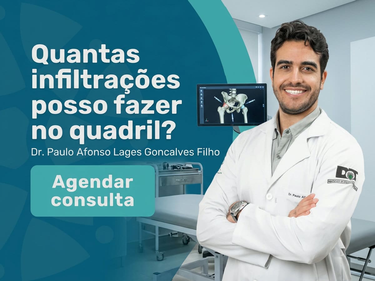 Quantas infiltrações posso fazer no quadril? 4 Imagem ilustrativa — quantas infiltrações posso fazer no quadril?
