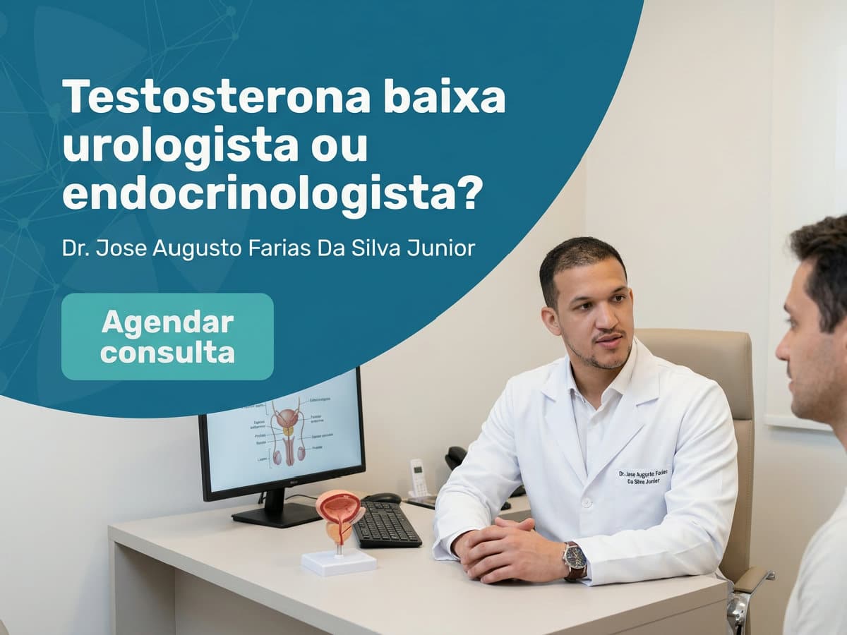Testosterona baixa: urologista ou endocrinologista? 4 Imagem ilustrativa — testosterona baixa: urologista ou endocrinologista?