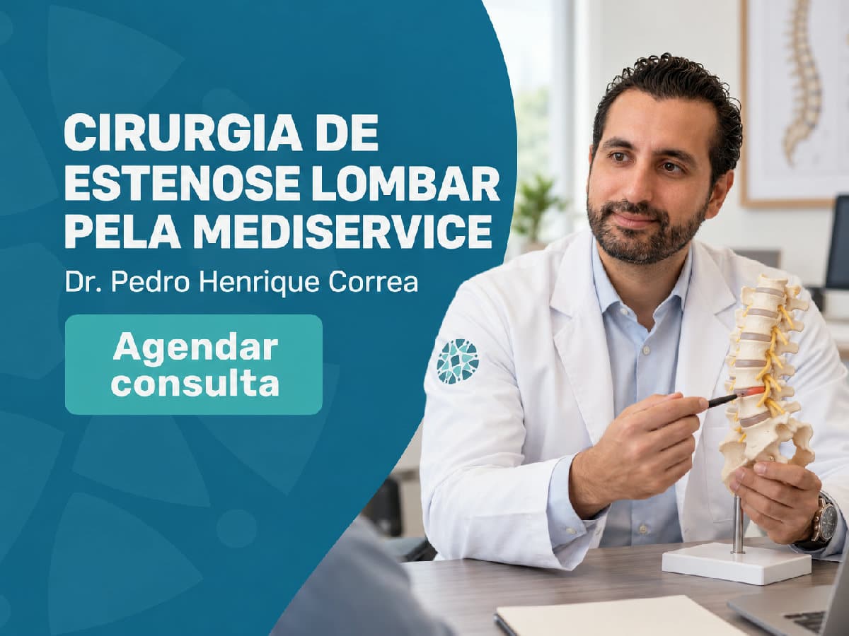 Cirurgia de estenose lombar pela Mediservice 4 Dr. Pedro Henrique Correa em atendimento clínico — cirurgia de estenose lombar pela Mediservice
