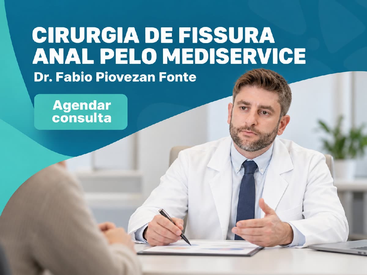 Imagem ilustrativa — cirurgia de fissura anal pelo Mediservice