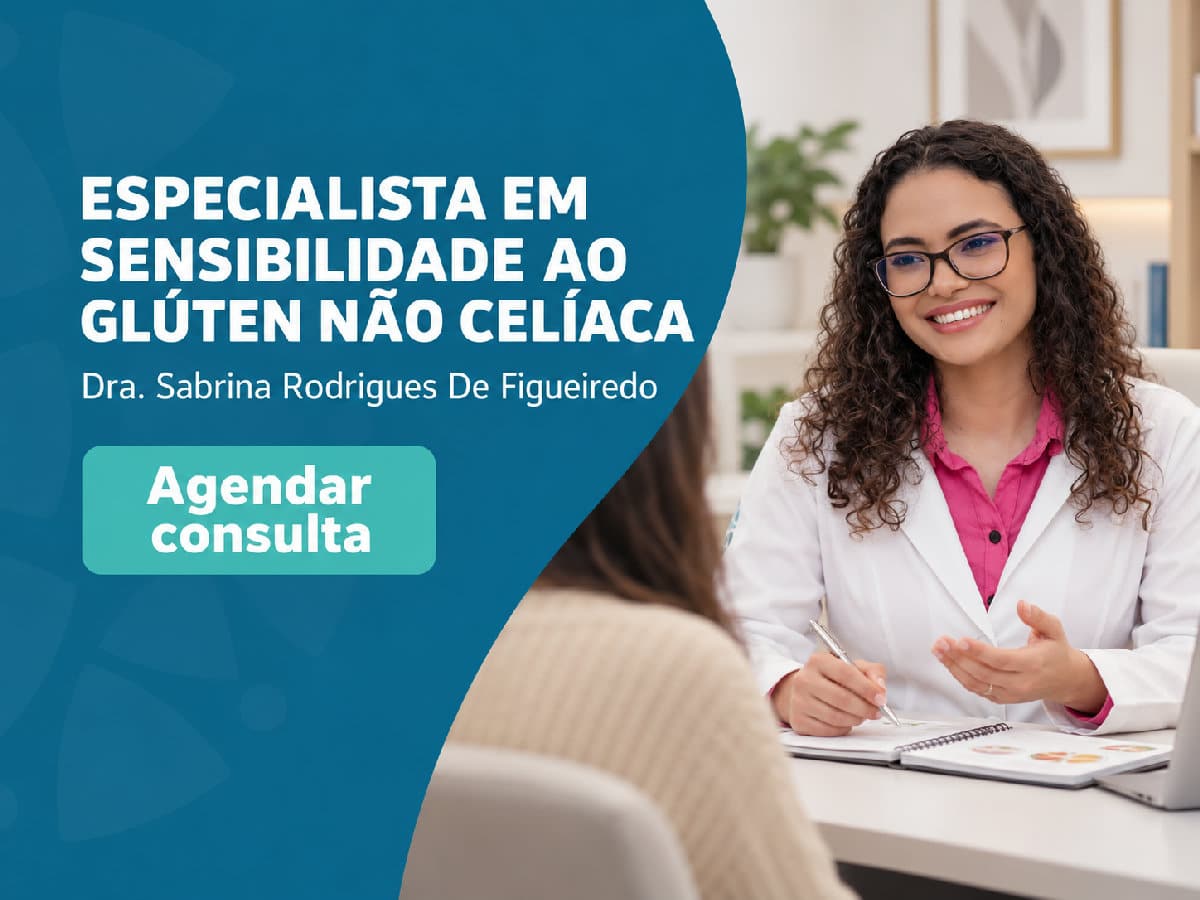 Imagem ilustrativa — especialista em sensibilidade ao glúten não celíaca