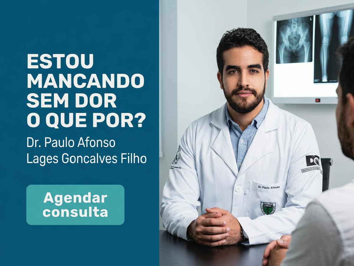 Estou mancando sem dor: o que pode ser 4 Imagem ilustrativa — estou mancando sem dor: o que pode ser