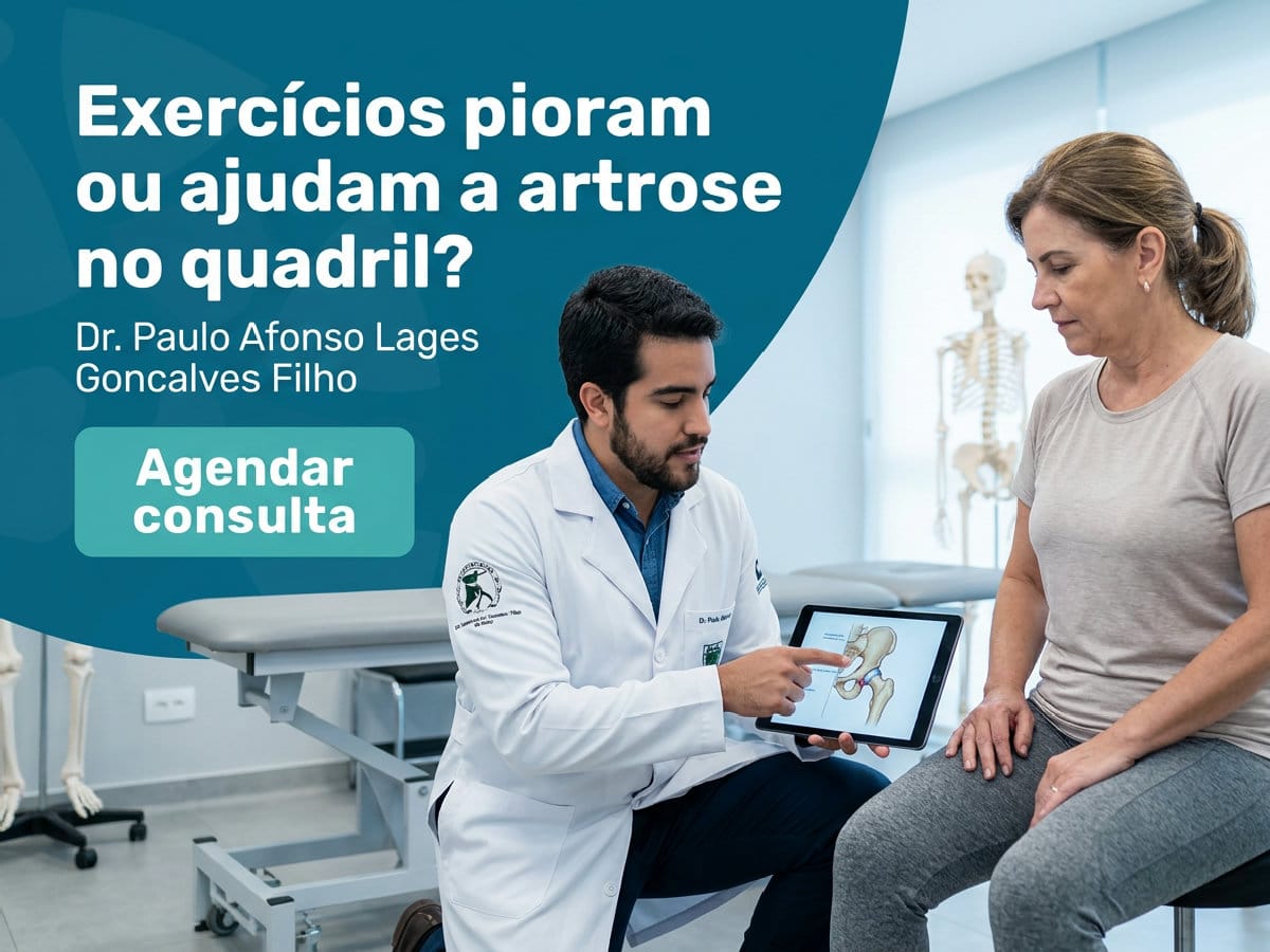 Exercícios pioram ou ajudam a artrose no quadril? | São Paulo 4 Imagem ilustrativa — exercícios pioram ou ajudam a artrose no quadril?