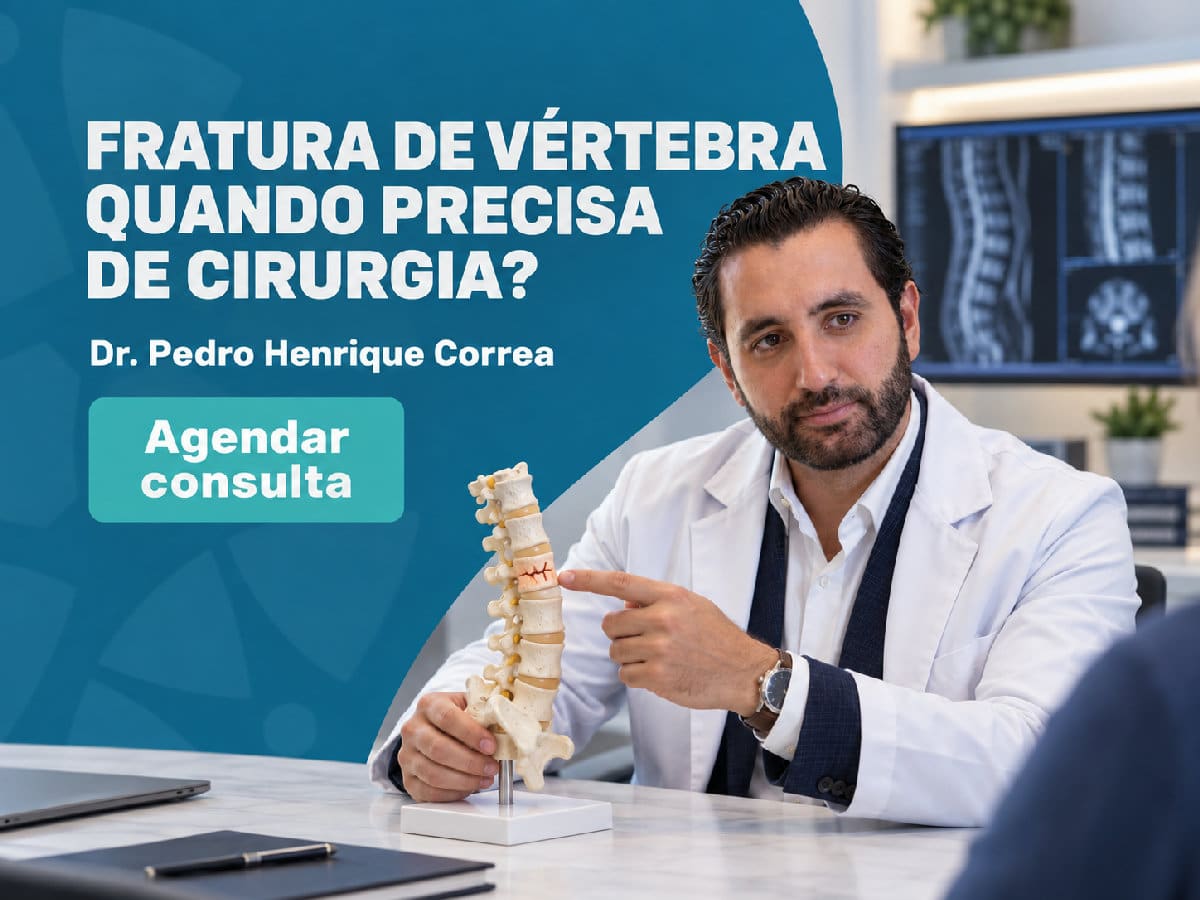 Fratura de vértebra: quando precisa de cirurgia | São Paulo 4 Imagem ilustrativa — fratura de vértebra: quando precisa de cirurgia