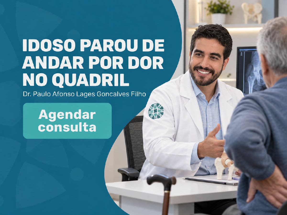 Idoso parou de andar por dor no quadril 4 Imagem ilustrativa — idoso parou de andar por dor no quadril