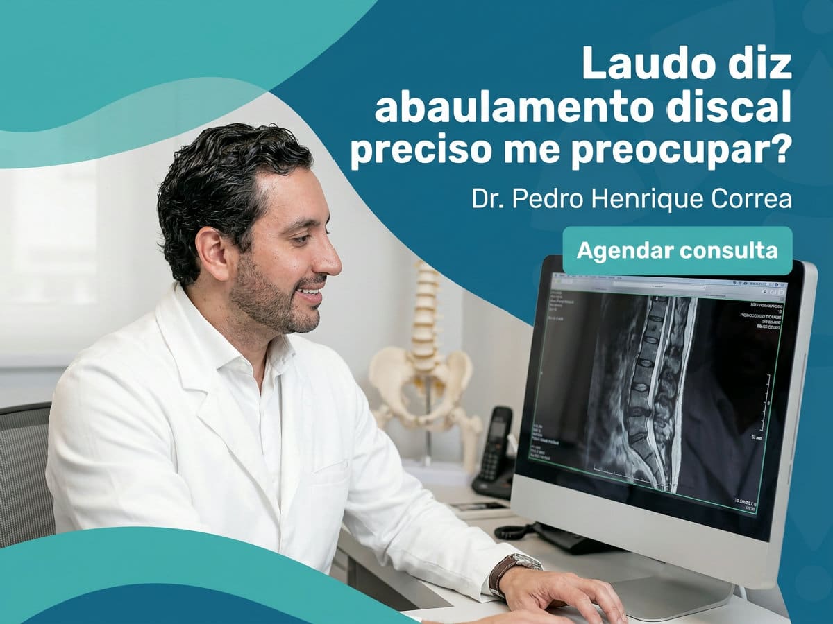 Laudo diz abaulamento discal: preciso me preocupar? 4 Imagem ilustrativa — laudo diz abaulamento discal: preciso me preocupar?