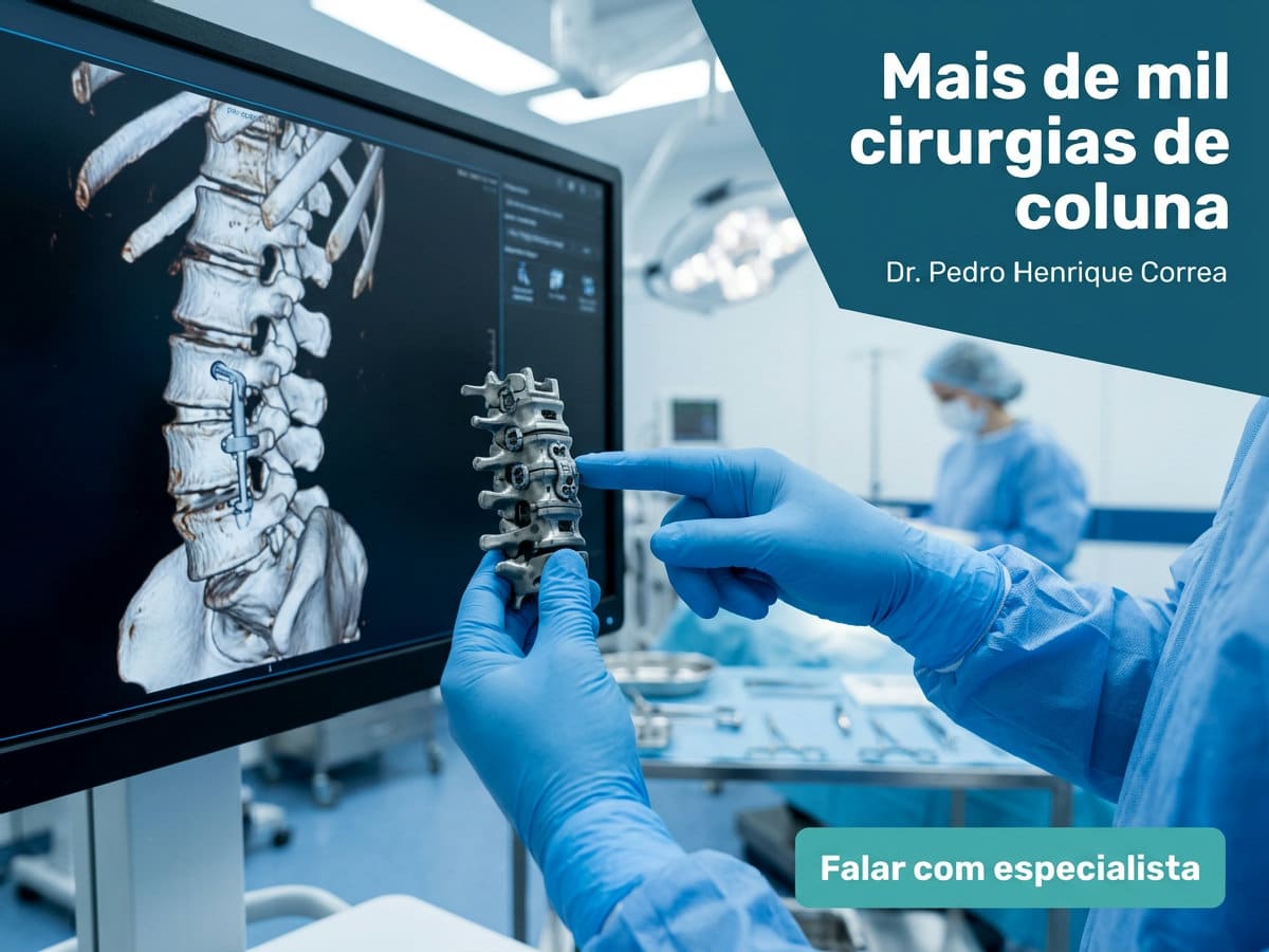 Mais de mil cirurgias de coluna: a casuística que dá segurança 4 Imagem ilustrativa — mais de mil cirurgias de coluna: a casuística que dá segurança
