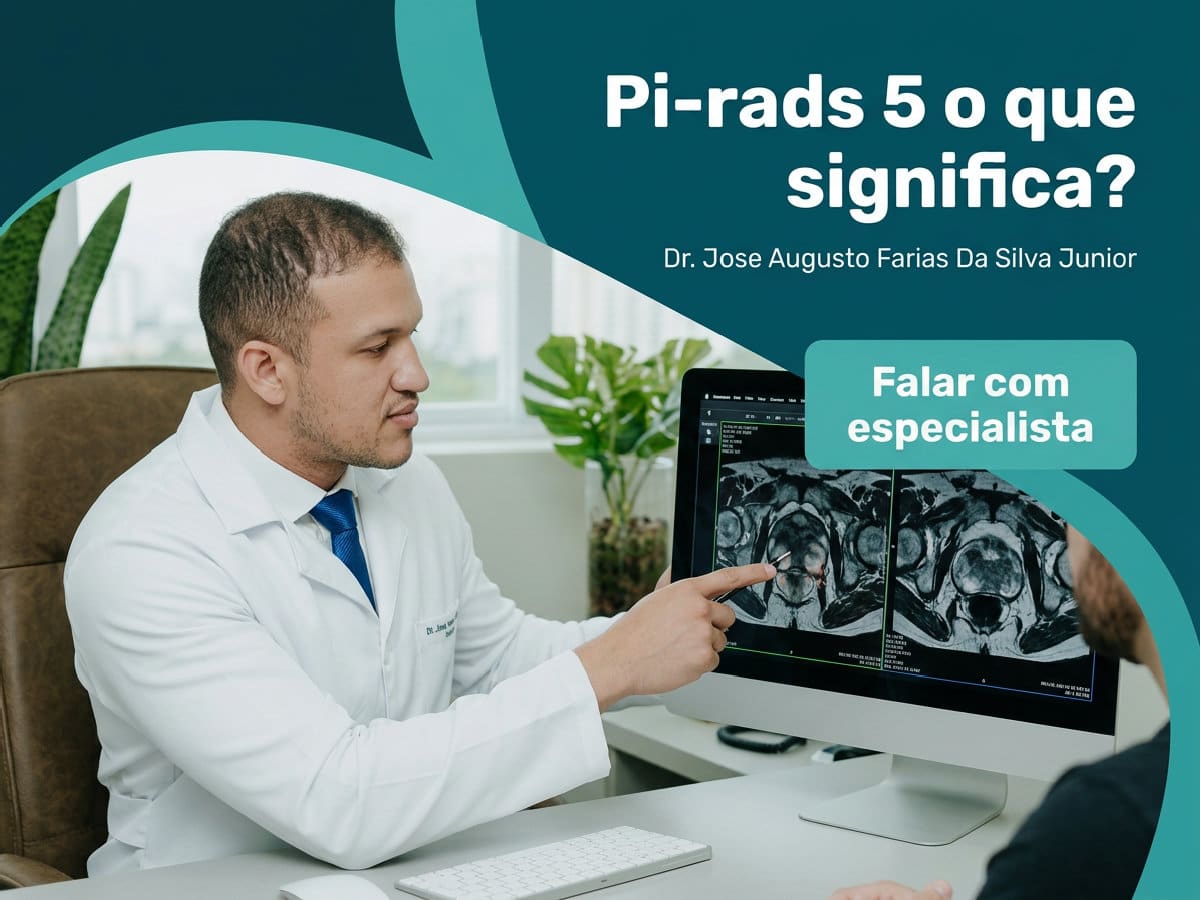 PI-RADS 5: o que significa 4 Jose Augusto Farias Da Silva Junior em atendimento clínico — PI-RADS 5: o que significa