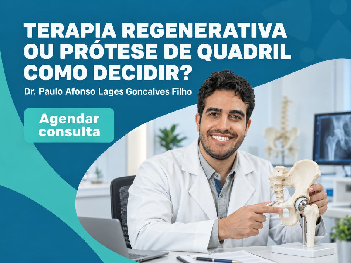 Terapia regenerativa ou prótese de quadril: como decidir 4 Imagem ilustrativa — terapia regenerativa ou prótese de quadril: como decidir